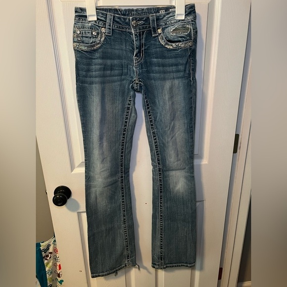 Miss Me Denim - Miss Me Blue Jeans Women’s Size 27 bootcut Y2K